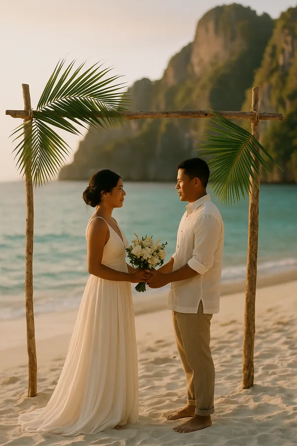 Beach ceremony