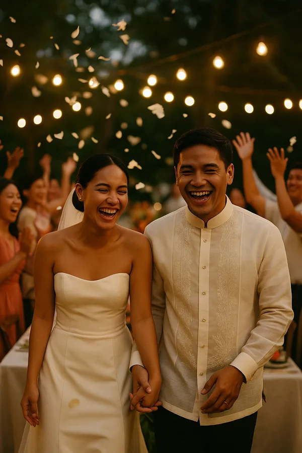 A joyful reception